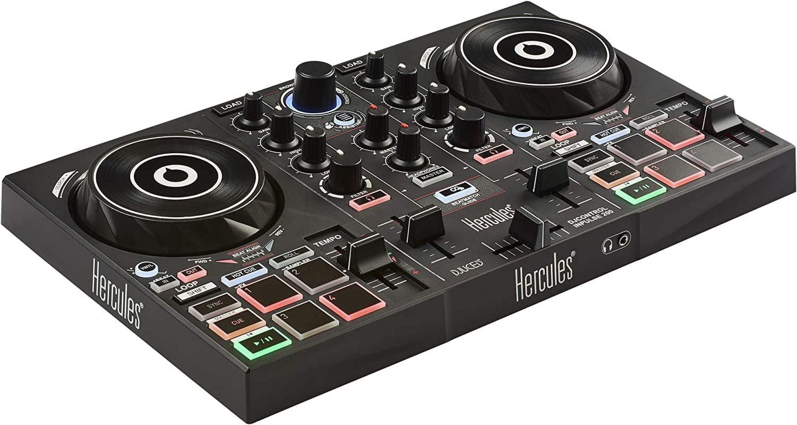 Hercules DJcontrol Inpulse 200 MK2 DJ controller Review