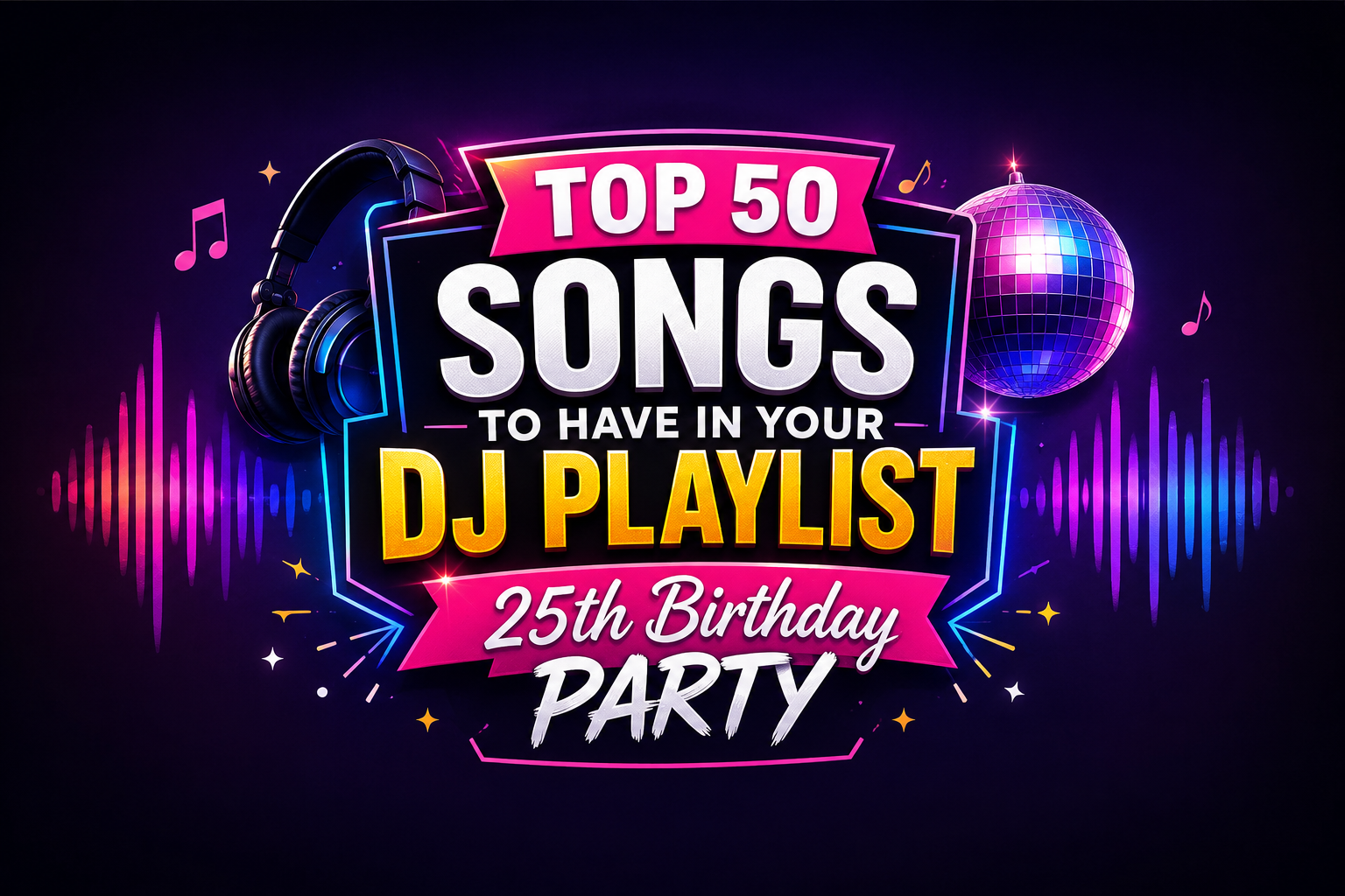 50 Best Songs to Play at a 25th Birthday Party