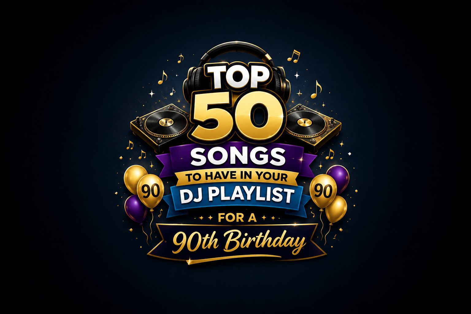 50 Best Songs to Play at a 90th Birthday Party