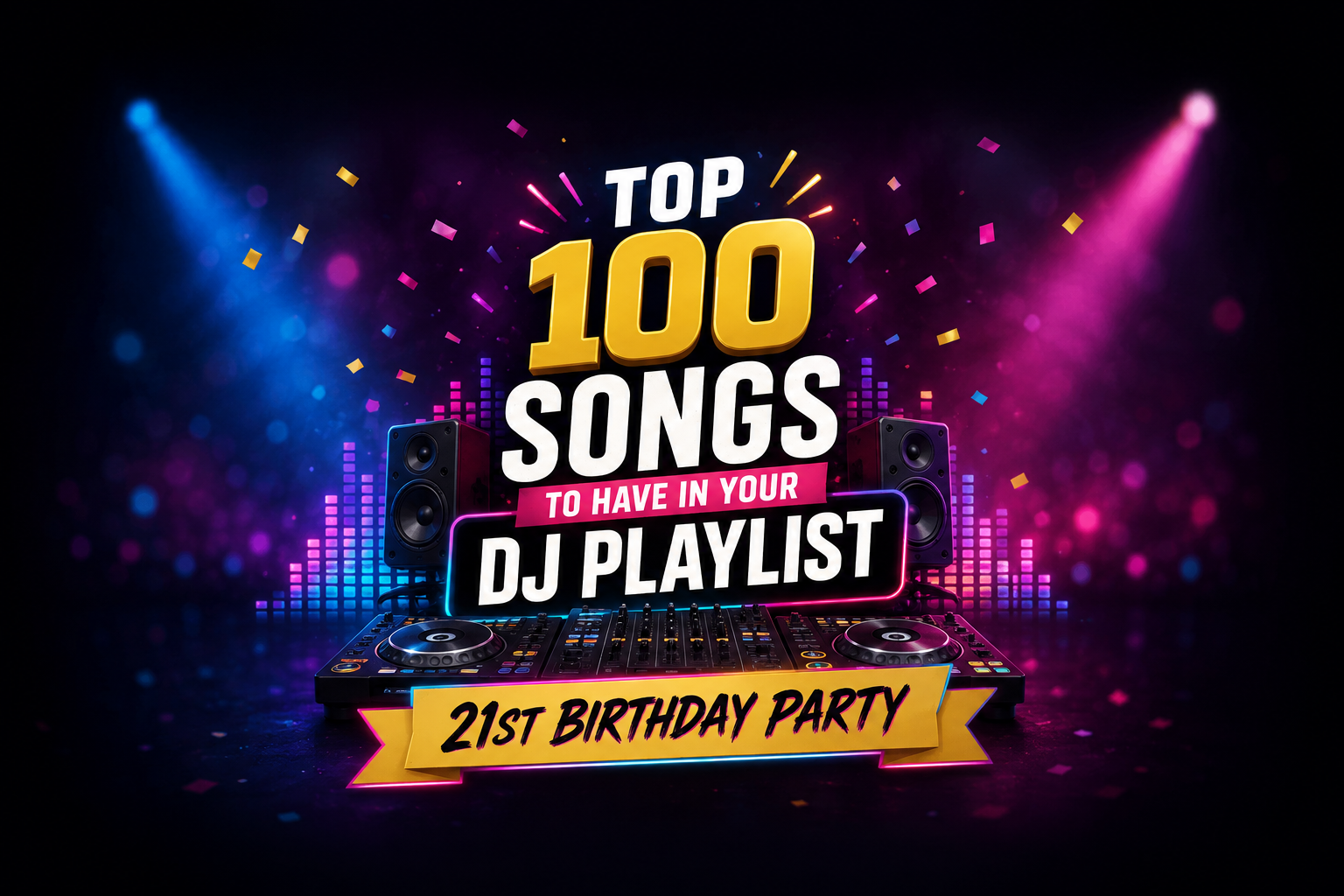 100 Best Songs to Play at a 21st Birthday Party