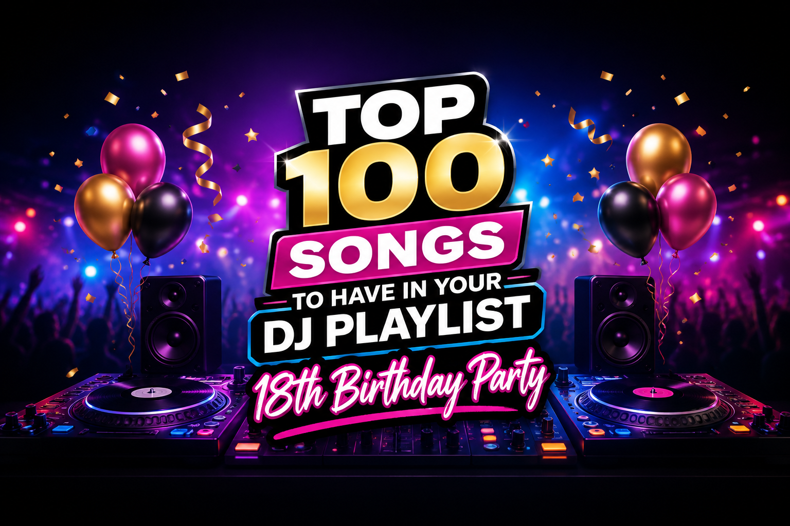 100 Best Songs to Play at an 18th Birthday Party