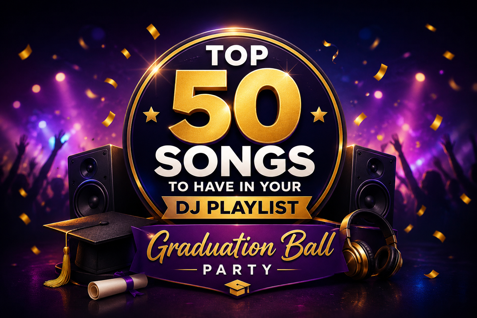 50 Best Songs to Play at a Graduation Ball Party