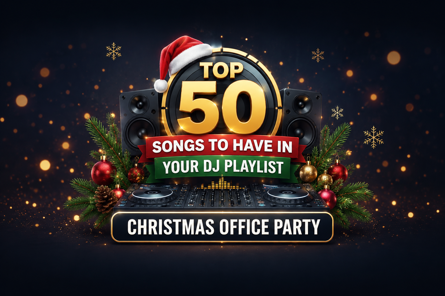 50 Best Songs to Play at a Christmas Office Party