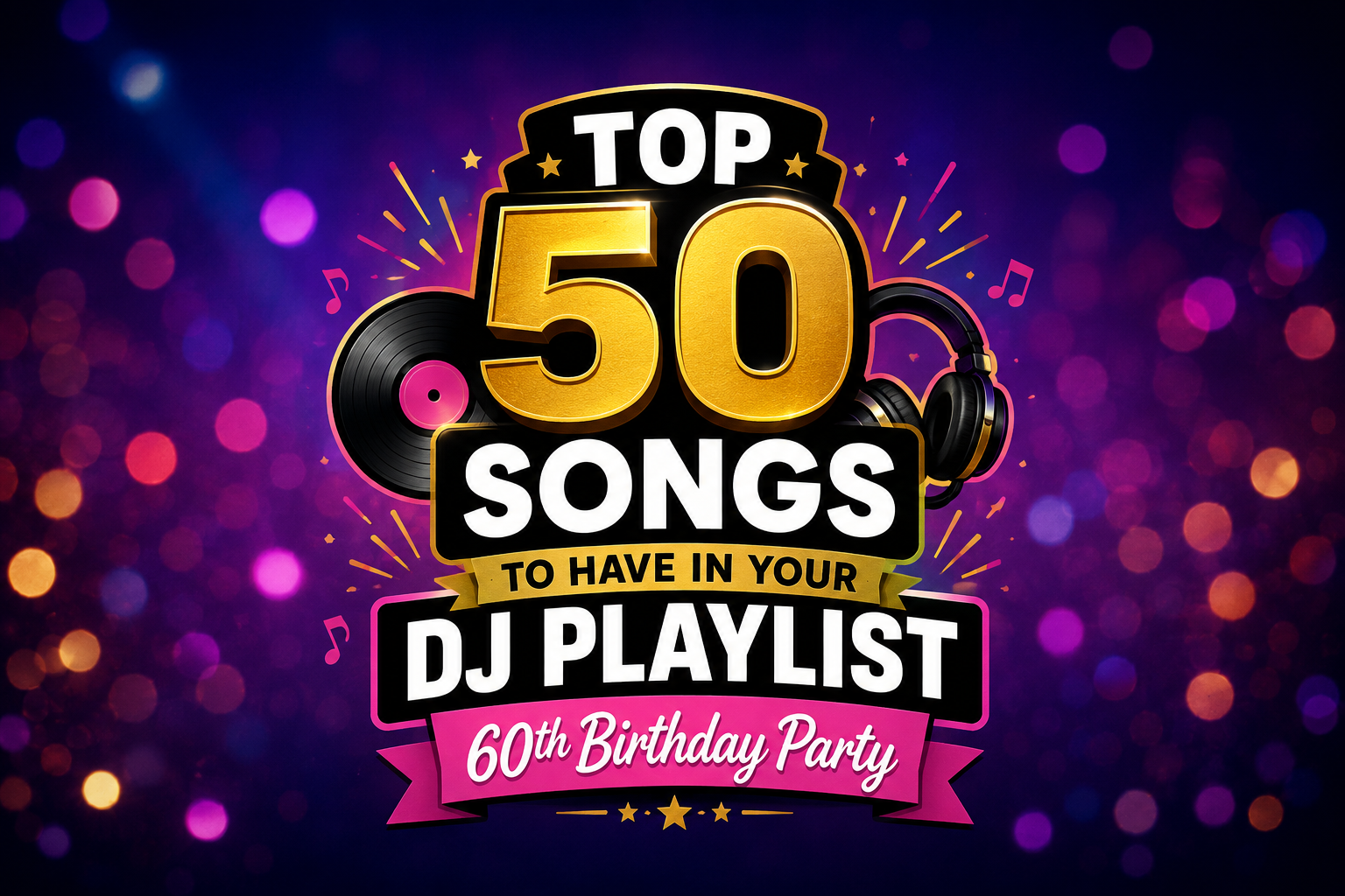 50 Best Songs to Play at a 60th Birthday Party