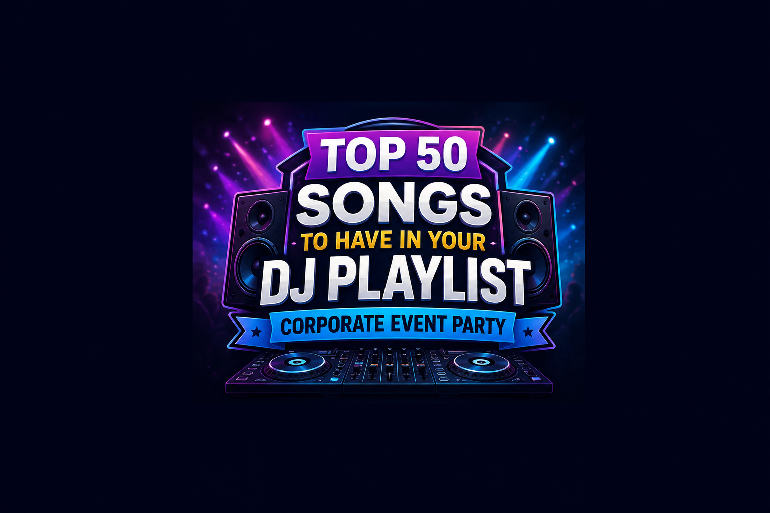 50 Best Songs to Play at a Corporate Event Party
