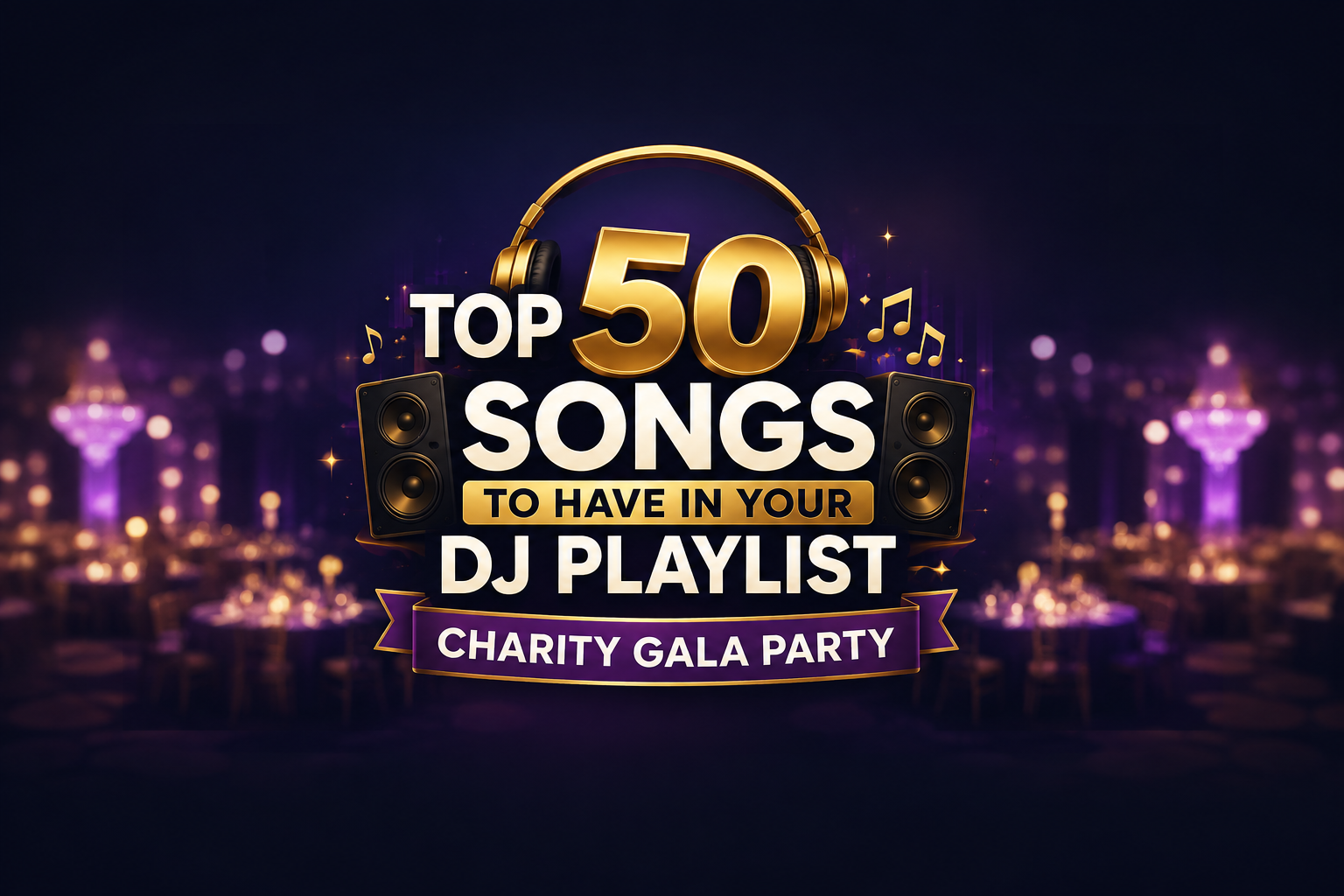 50 Best Songs to Play at a Charity Gala Party